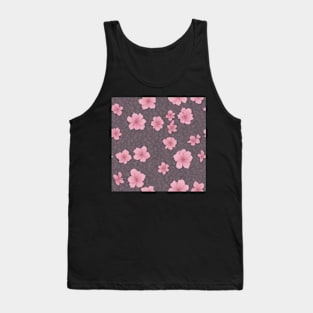 Floral Pattern Tank Top